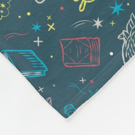 Couverture Polaire HARRY POTTER™ Artefacts Line Art Motif (Coin)