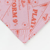 Couverture Polaire HARRY POTTER™ | Billets de train Platforn 9 3/4 (Coin)