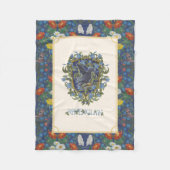 Couverture Polaire HARRY POTTER™ | Blason de SERDAIGLE™ (Devant)