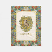 Couverture Polaire HARRY POTTER™ | Crête HUFFLEPUFF™ (Devant)