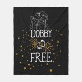 Couverture Polaire Harry Potter | Dobby est libre (Devant)