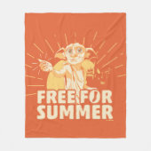 Couverture Polaire HARRY POTTER™ | Dobby Gratuit En Été (Devant)