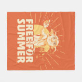 Couverture Polaire HARRY POTTER™ | Dobby Gratuit En Été (Devant (Horizontal))