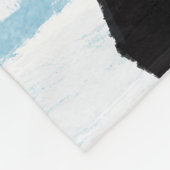 Couverture Polaire HARRY POTTER™ & Hedwig dans la neige (Coin)