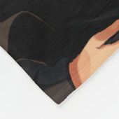 Couverture Polaire HARRY POTTER™ Hermione & Ron HOGWARTS™ Scène d'ani (Coin)