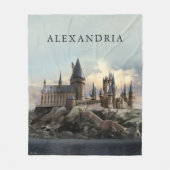 Couverture Polaire Harry Potter | Hogwarts Castle Bridal Shower (Devant)