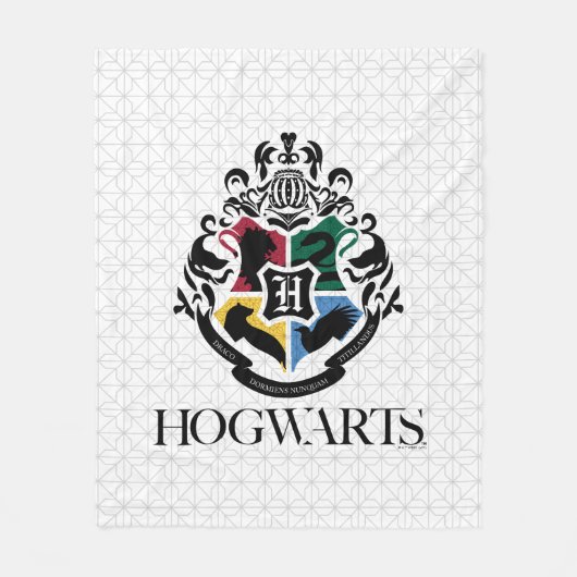 Couverture Polaire Harry Potter | HOGWARTS™ Pride School Crest (Devant)