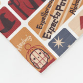 Couverture Polaire Harry Potter Motif des scènes de dessin (Coin)