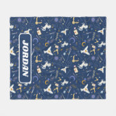 Couverture Polaire HARRY POTTER™ Motif Icone Solstice d'Été (Devant (Horizontal))