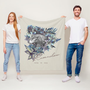 Couverture Polaire HARRY POTTER™ RAVENCLAW™ Floral Graphisme