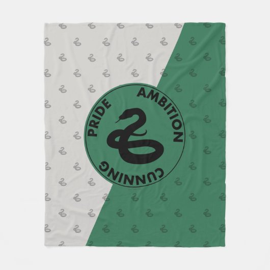 Couverture Polaire Harry Potter | SLYTHERIN™ Caractéristiques graphiq (Devant)