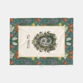 Couverture Polaire HARRY POTTER™ | SLYTHERIN™ Crest (Devant (Horizontal))