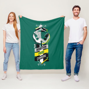 Couverture Polaire Harry Potter SLYTHERIN™ House Traits Sigil