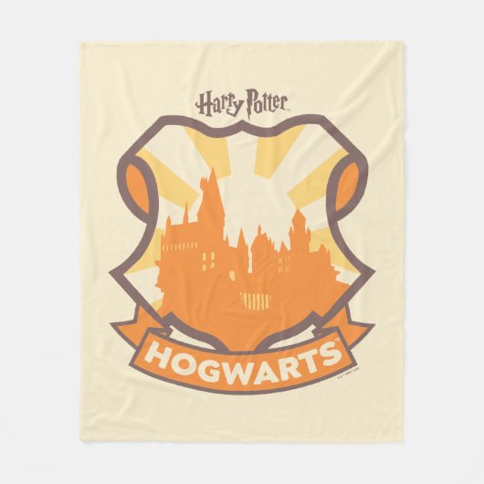 Couverture Polaire HARRY POTTER™ | Summer Magic HOGWARTS™ Crest (Devant)