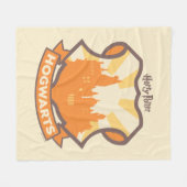 Couverture Polaire HARRY POTTER™ | Summer Magic HOGWARTS™ Crest (Devant (Horizontal))