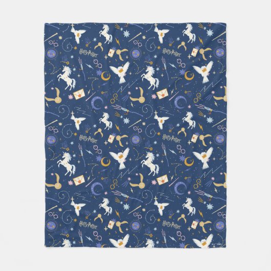 Couverture Polaire HARRY POTTER™ Summer Solstice Icon Pattern (Devant)