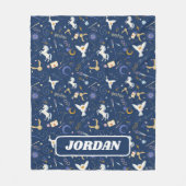 Couverture Polaire HARRY POTTER™ Summer Solstice Icon Pattern (Devant)