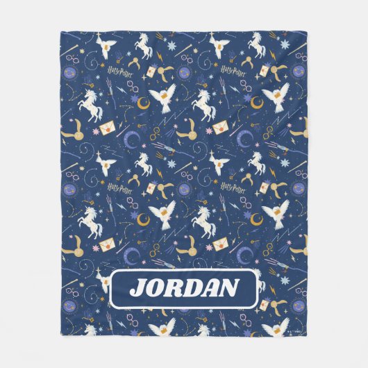 Couverture Polaire HARRY POTTER™ Summer Solstice Icon Pattern (Devant)