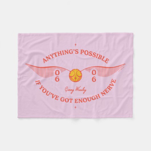 Couverture Polaire HARRY POTTER™ | Tout est possible (Devant (Horizontal))