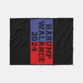 Couverture Polaire Harump Walance 2024 Shirt Harris Trump Wheimer Van (Devant (Horizontal))
