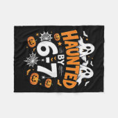 Couverture Polaire Haunted By 67 Funny Pumpkin And Ghost Halloween Co (Devant (Horizontal))