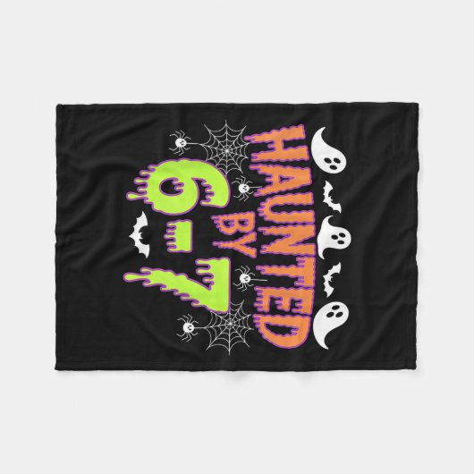Couverture Polaire Haunted By 6 7  (Devant (Horizontal))