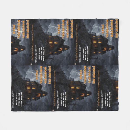 Couverture Polaire Haunted Squirrel Peak (Devant (Horizontal))