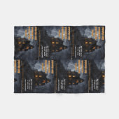 Couverture Polaire Haunted Squirrel Peak (Devant (Horizontal))