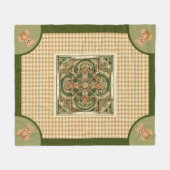 Couverture Polaire Haut Houndstooth, (Devant (Horizontal))