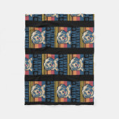 Couverture Polaire Havanese Mama Mother Retro Toxits Dog Maman  (Devant)