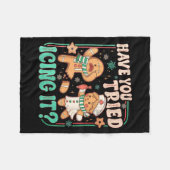 Couverture Polaire Have You Tried Icing It _ Funny Gingerbread Christ (Devant (Horizontal))