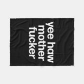 Couverture Polaire Haw Mother Er Funky Southern Redneck Rodeo (Devant (Horizontal))