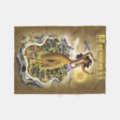 Couverture Polaire Hawaï vintage 2 (Devant (Horizontal))