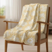 Couverture Polaire Hawaiian Palm Tree Silhouette Motif Gold ID1093