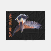 Couverture Polaire Hawk Kamala Harris, Président (Devant (Horizontal))