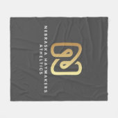 Couverture Polaire Haymakers du Nebraska (Devant (Horizontal))