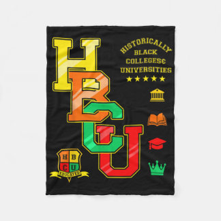 Couverture Polaire Hbcu Vêtements Historiquement Collèges Noirs Unive