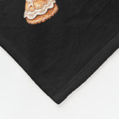 Couverture Polaire He Or She Dad To Be Christmas Gingerbread Gender R (Coin)