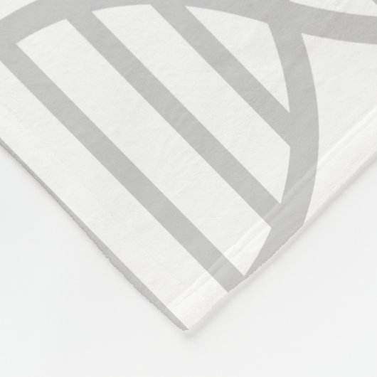 Couverture Polaire Hé singe, double hélice (Coin)