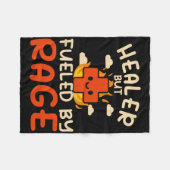 Couverture Polaire Healer But Fueled By Rage Rpg Gamer Heals Doctor C (Devant (Horizontal))