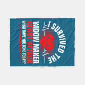 Couverture Polaire Healthy Heart Disease, Heart Surgery &amp; Cardiac (Devant (Horizontal))