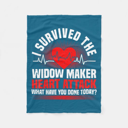 Couverture Polaire Healthy Heart Disease, Heart Surgery &amp; Cardiac (Devant)