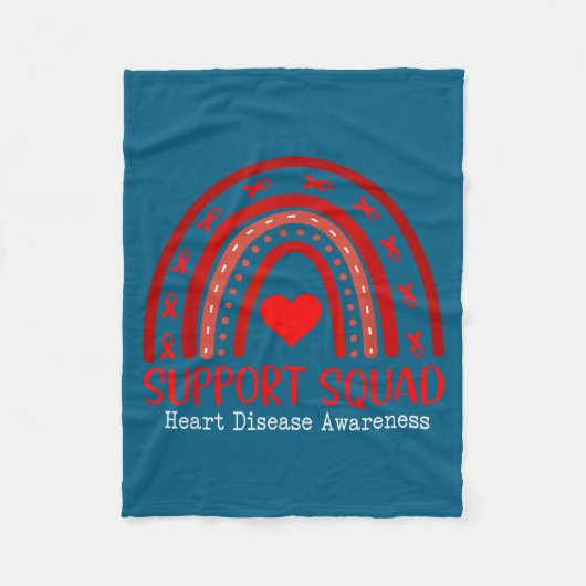 Couverture Polaire Heart Disease Awareness Month Open Heart Diseases  (Devant)