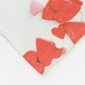 Couverture Polaire Heart Theme Twin (Coin)