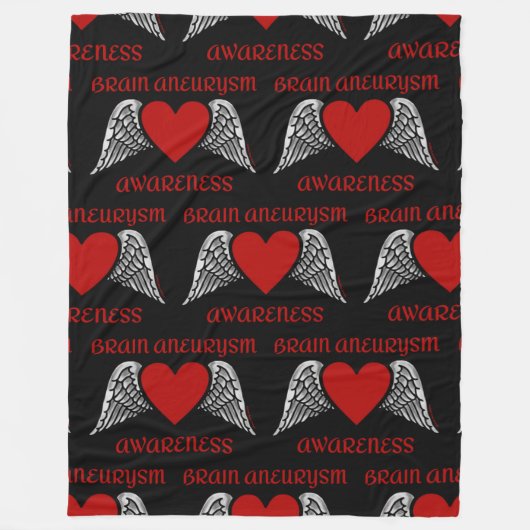 Couverture Polaire Heart/Wings (Devant)