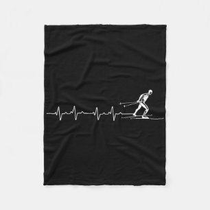 Couverture Polaire Heartbeat Ekg Biathlon tir Ski