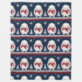 Couverture Polaire Hedgehog’s in Scarves (Devant)