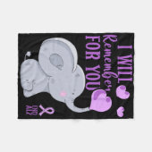 Couverture Polaire Heimerheimer Sensibilisation Je Me Souviendrai De  (Devant (Horizontal))