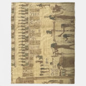 COUVERTURE POLAIRE HEIROGLYPHIE ÉGYPTIENNE (Devant)