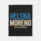 Couverture Polaire Helena Moreno New Orleans Mayor (Devant)